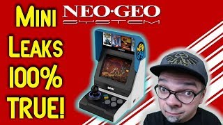 NOT A HOAX! Mini SNK Neo Geo Reveal Leaks ARE 100% TRUE!