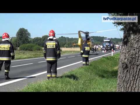 Wypadek na trasie Zarszyn - Besko - tvPodkarpacie.pl