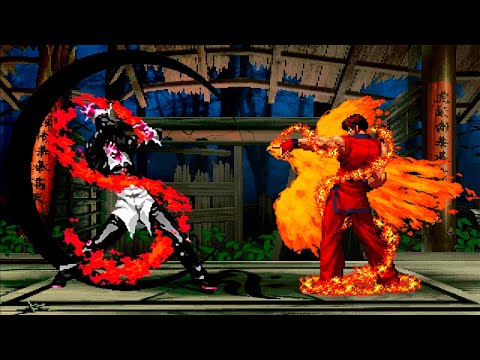 [KOF Mugen] Orochi Iori Team vs Kim Kaphwan Team