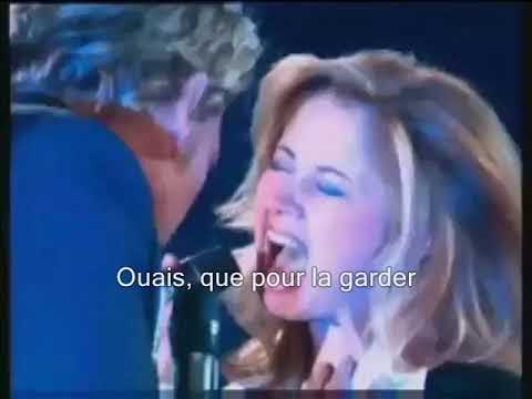 Johnny Hallyday & Lara Fabian - Requiem pour un fou (Stade de France 98 + Paroles) (yanjerdu26)