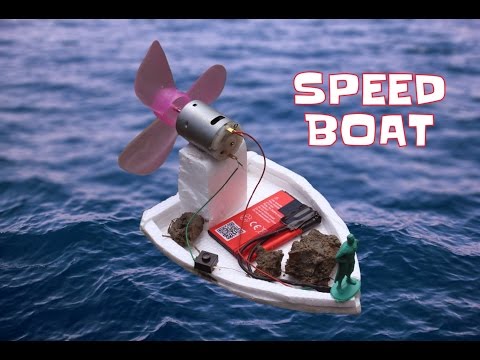 How to make an Powerful Electric Air Boat - Very Easy Way Video