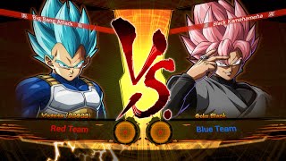Vegeta (SSB) VS Goku Black | Dragon Ball FighterZ | XBOX Series X Gameplay