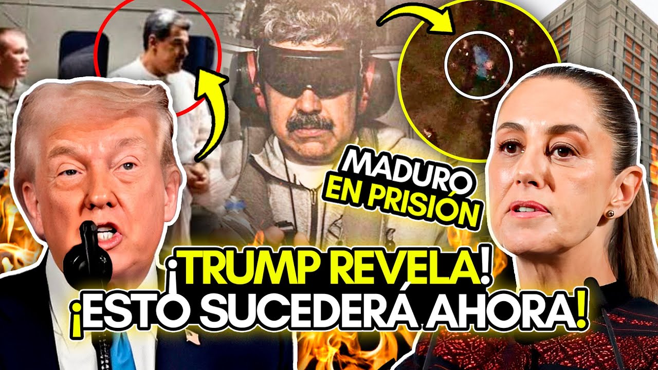 MADURO en PRISIÓN! ESTO SUCEDERÁ AHORA con VENEZUELA! TRUMP REVELA NUEVO PLAN!