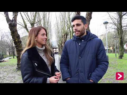 Ane Ibarra eta Eneko Boveda futbolariak