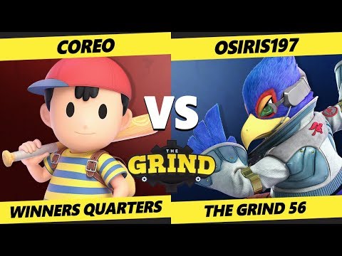 Smash Ultimate Tournament - Coreo (Ness) Vs. Osiris197 (Falco, Palutena) The Grind 56 SSBU WQ