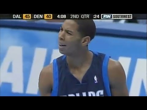 Devin Harris Mavericks 15pts 5asts 4stls vs Nuggets (2004)