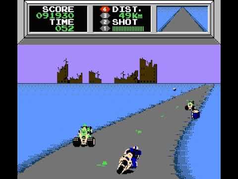 NES Longplay [2997] Mach Rider: Endurance Course