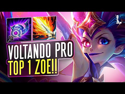 Rushing Zoe to the top 1 in Season 20!! Still too overpowered to climb the ranks!! | LoL Wild Rift