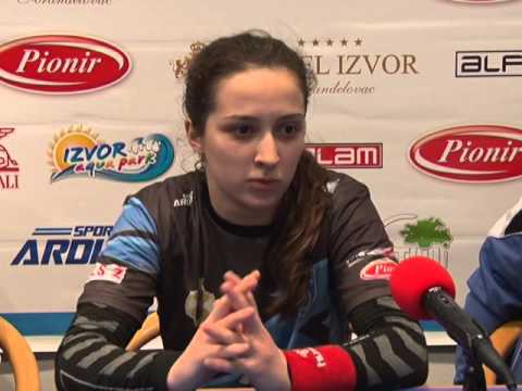 ŽRK IZVOR BUKOVIČKA BANJA-KZN POSE UTAKMICE SA MEDICINAROM-25.02.2016.