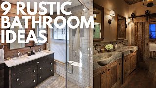 Rustic Bathroom Ideas