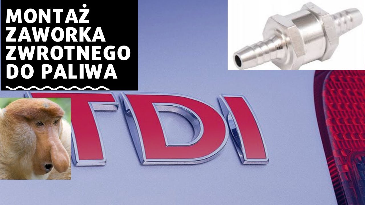 Problem z odpalaniem 1.9TDI paliwo sie cofa, montaż zaworka zwrotnego