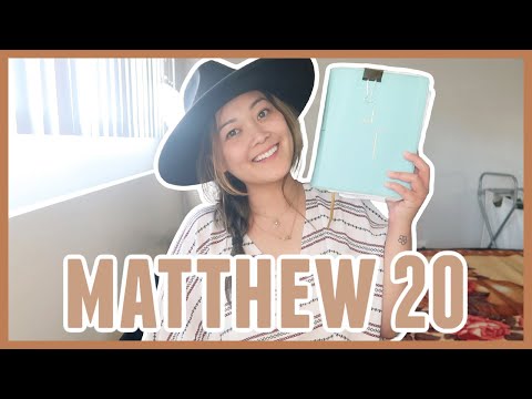 Bible Study With Me // Matthew 20