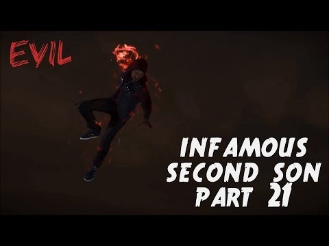 Infamous Second Son Evil Karma Walkthrough [HD] - Part 21 - The D.U.P. Tower
