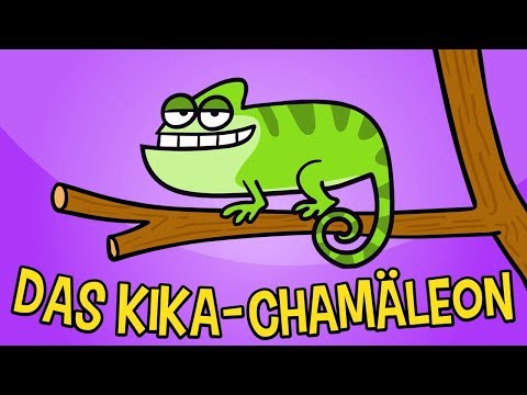 ♪ ♪ Kinderlied Chamäleon - Das Kika Chamäleon - Hurra Kinderlieder