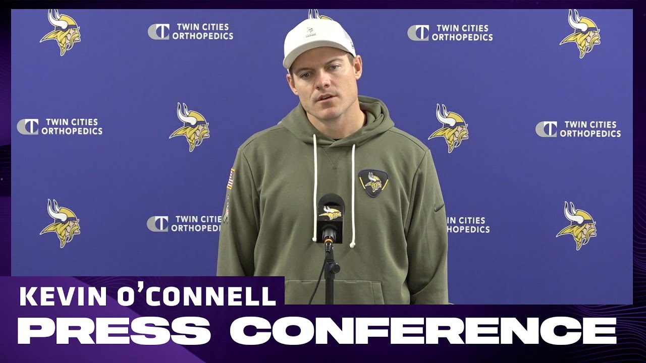 Kevin O'Connell on Offense's Disappointing Game, Adam Thielen, Defense's Performance, Injury Updates