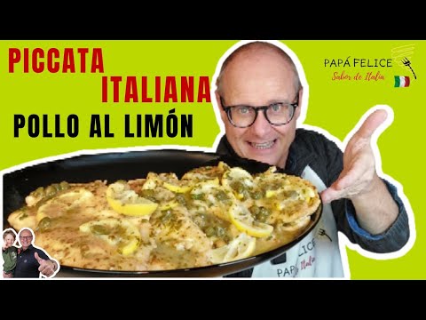 🇮🇹 PASO a PASO Piccata de Pollo al Limón. ¡El más comido en el Extranjero!