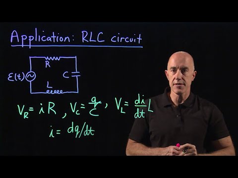 RLC Circuit Differential Equation | Lecture 25 | Differential Equations for Engineers