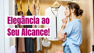 Como ser chique sendo pobre | TRUQUES sem gastar NADA! *Usando seu próprio armário!* (Parte 1)