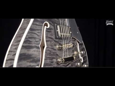 Framus Custom Shop Masterbuilt - Mayfield Custom Nirvana Black Oil Finish
