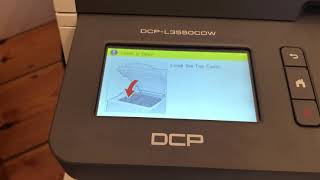 Replace Toner setting on Brother printer DCP-L3550CDW