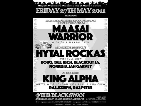Maasai Warrior - Hytal Rockas - King Alpha @ The Black Swan. Bristol. Friday 27th May 2011. Vintage