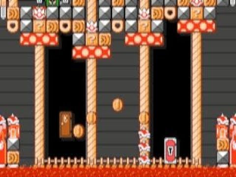 [2YMM] Red Hot Chili Castle ⭐️ by simen ⭐️ SUPER MARIO MAKER Raw GAMEPLAY
