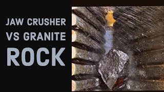 Jaw Crusher fights Indestructible Granite Rock