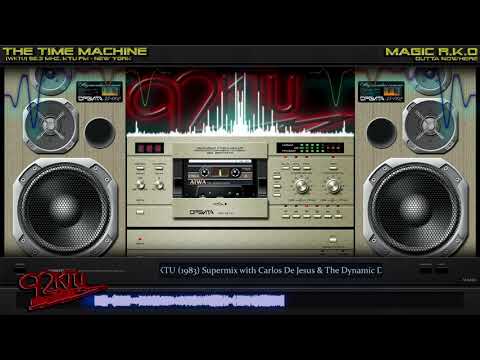 [WKTU] 92.3 Mhz, 92KTU (1983) Supermix with Carlos De Jesus & The Dynamic Duo
