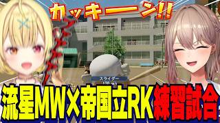 【にじ甲2026】流星MW対帝国立RK練習試合/フレン渾身の猫キャラクリのイブラヒムにツッコむ星川サラｗ/【にじさんじ切り抜き/星川サラ/ライブフレン・E・ルスタリオ】