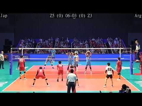 Volleyball Japan - Argentina Amazing FULL Match