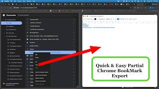 No “Partial Export” in Chrome? Here’s How to Export Selected Bookmarks (workaround Process)