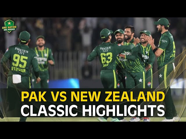 Pakistan vs New Zealand l Classic T20I Match Highlights l Throwback 2024 l PCB | M3L1F Pakistan vs New Zealand l Classic T20I Match Highlights l Throwback 2024 l PCB | M3L1F