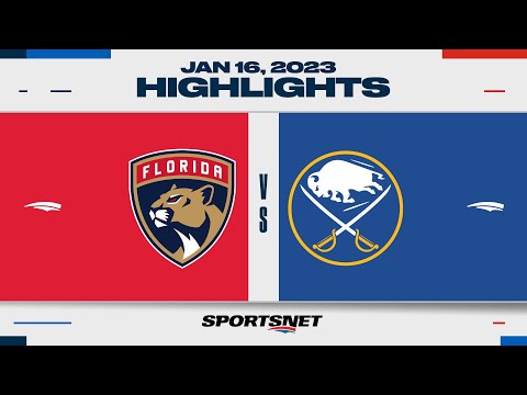 NHL Highlights | Panthers vs. Sabres - January 16, 2023
