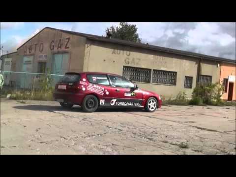 5 Rajd STEP 2015 - Kacper Kopaczewski / Marcin Mulczyński - Honda Civic