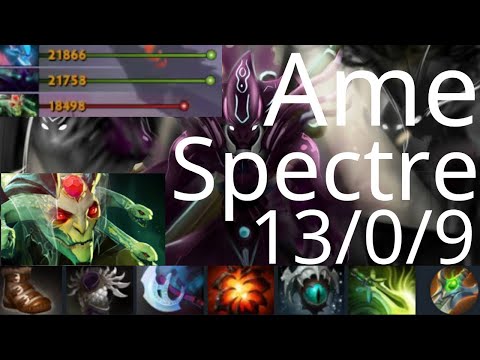 萧瑟 Ame Spectre vs Medusa, Batrider, Timbersaw - T1 vs PSG.LGD g1 AniMajor dota2