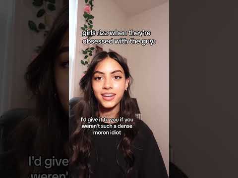 girls flirting when they aren't interested vs when they are😭 #shorts