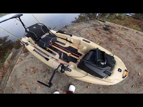 My pelican catch 100 kayak & set up