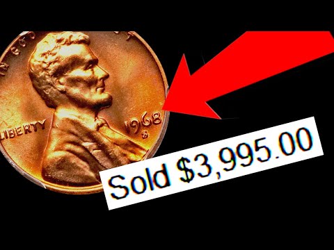 Lincoln Head Penny from 1968 Sold for BIG Money!