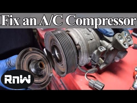 How to Diagnose and Replace an A/C Compressor Coil, Clutch and Bearing on Your Car
