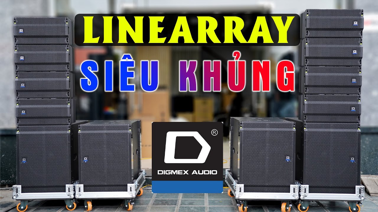 Loa Line Array DMX DLA 10A