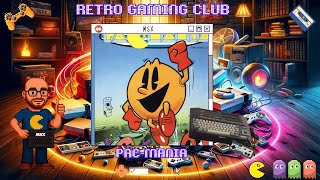 Pac-Mania | MSX | Classic Arcade Maze Madness! 🟡👾| Review & Gameplay