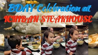 DINNER AT ICHIBAN STEAKHOUSE
