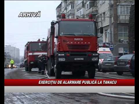 EXERCITIU DE ALARMARE PUBLICA LA TANACU