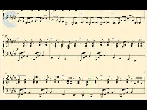 Piano - Santeria - Sublime - Sheet Music, Chords, and Vocals