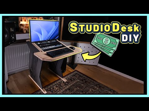 DIY Studio Desk Build – Perfect Workspace for Music Producers!