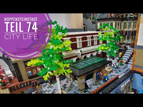 Noppensteinstadt - Teil 74 Citylife im Hafenviertel // BlueBrixx Lego