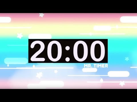 20 Minute Timer with Music for Kids!