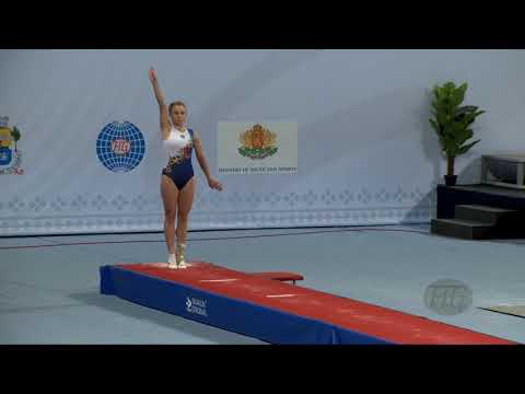 BAYEVA Kateryna (UKR) - 2017 Trampoline Worlds, Sofia (BUL) - Qualification Tumbling Routine 2