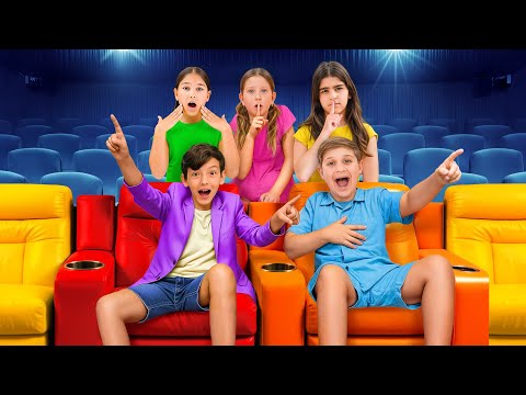 Roma and Friends learn Rules of Conduct in the Cinema