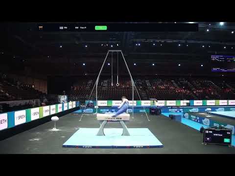 Pavel Titov. 2025 European Championships. Qual/TF. PH